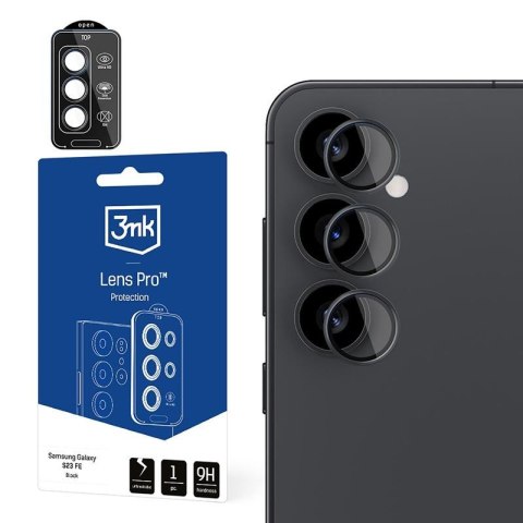 3mk Lens Protection Pro - Szkło na obiektyw aparatu Samsung Galaxy S25 (Czarny) 3mk Lens Protection Pro - Szkło na obiektyw aparatu Samsung Galaxy S25 (Czarny)