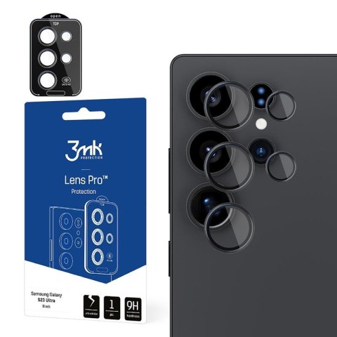 3mk Lens Protection Pro - Szkło na obiektyw aparatu Samsung Galaxy S25 Ultra (Czarny) 3mk Lens Protection Pro - Szkło na obiektyw aparatu Samsung Galaxy S25 Ultra (Czarny)