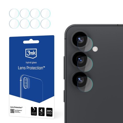 3mk Lens Protection - Szkło na obiektyw aparatu Samsung Galaxy S25+ (4 zestawy) 3mk Lens Protection - Szkło na obiektyw aparatu Samsung Galaxy S25+ (4 zestawy)