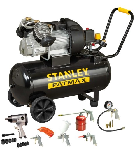 KOMPRESOR OLEJOWY FATMAX 50L 3KM 10BAR + KIT KOMPRESOR OLEJOWY FATMAX 50L 3KM 10BAR + KIT