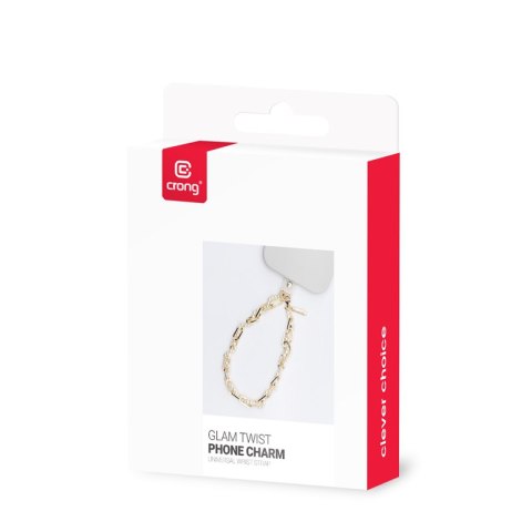 Crong Phone Charm - Smycz zawieszka do telefonu (Glam Twist) Crong Phone Charm - Smycz zawieszka do telefonu (Glam Twist)