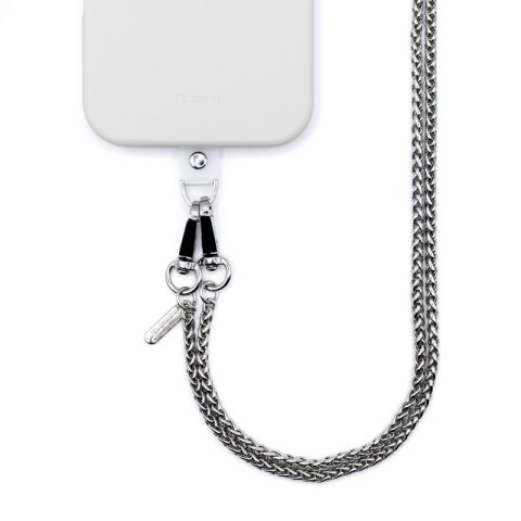 Crong Phone Crossbody - Smycz zawieszka do telefonu (Silver Link) Crong Phone Crossbody - Smycz zawieszka do telefonu (Silver Link)