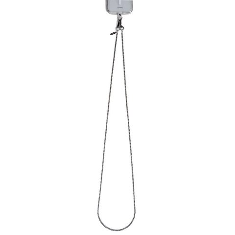 Crong Phone Crossbody - Smycz zawieszka do telefonu (Silver Link) Crong Phone Crossbody - Smycz zawieszka do telefonu (Silver Link)