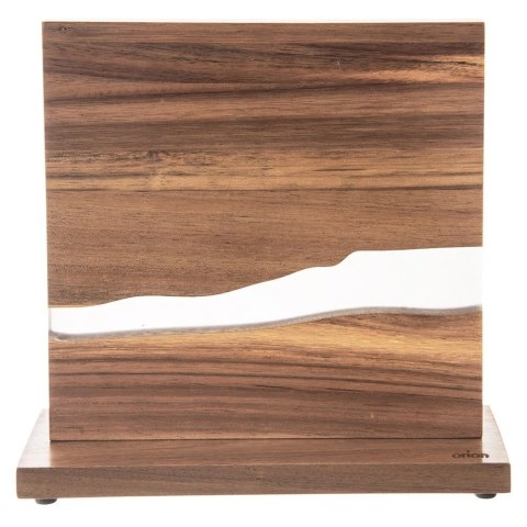 Stojak na Noże Drewniany Magnetyczny Dwustronny Solidny ORION 24 x 9,5 cm Stojak na Noże Drewniany Magnetyczny Dwustronny Solidny ORION 24 x 9,5 cm