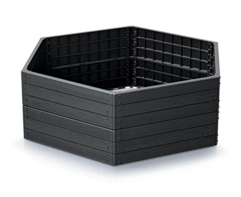 RABATA OGRODOWA BASE WOODY IBWH 1480X1290X250MM - ANTRACYT RABATA OGRODOWA BASE WOODY IBWH 1480X1290X250MM - ANTRACYT
