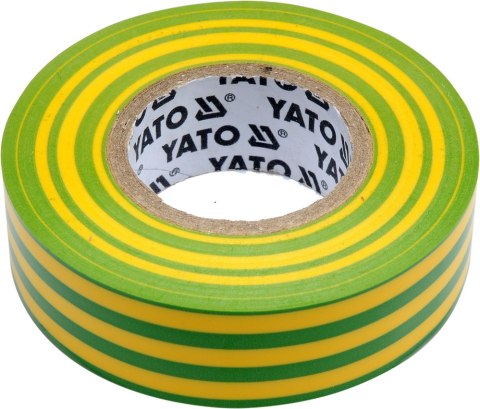 TAŚMA ELEKTROIZOLACYJNA ŻÓŁTO-ZIELONA 19MM*20M TAŚMA ELEKTROIZOLACYJNA ŻÓŁTO-ZIELONA 19MM*20M