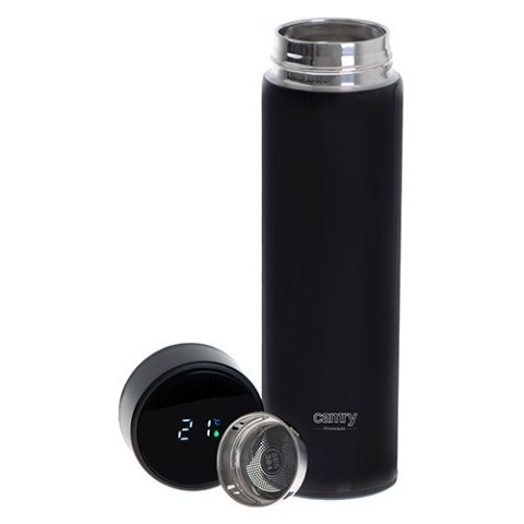 Termos LED 473ml czarny