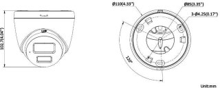 KAMERA IP HIKVISION DS-2CD1363G2-LIUF/SL 2.8mm PL HIKVISION