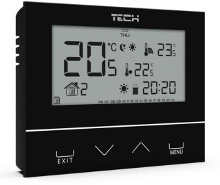 Przewodowy dwustanowy regulator pokojowy czarny ST-292v3 Tech sterowniki TECH STEROWNIKI