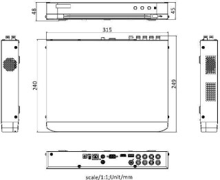 REJESTRATOR 5W1 HIKVISION iDS-7208HQHI-M1/XT(STD)/4A+8/4ALM HIKVISION