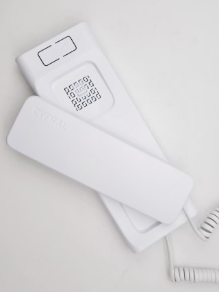 Unifon CYFRAL BALTIC 5D biały 2-przewodowy CYFRAL