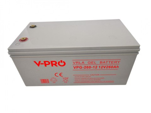 Akumulator Volt Polska Gel VPRO 12V 260Ah VOLT POLSKA Akumulator Volt Polska Gel VPRO 12V 260Ah VOLT POLSKA