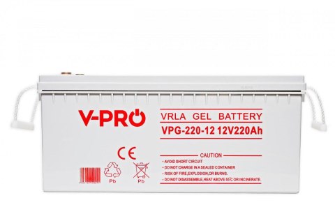 Akumulator Volt Polska Gel VPRO Solar 12V 220Ah VOLT POLSKA Akumulator Volt Polska Gel VPRO Solar 12V 220Ah VOLT POLSKA