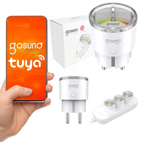 GOSUND EP2 GNIAZDKO STEROWANE WiFi ANDROID iOS TUYA Watomierz GOSUND GOSUND EP2 GNIAZDKO STEROWANE WiFi ANDROID iOS TUYA Watomierz GOSUND