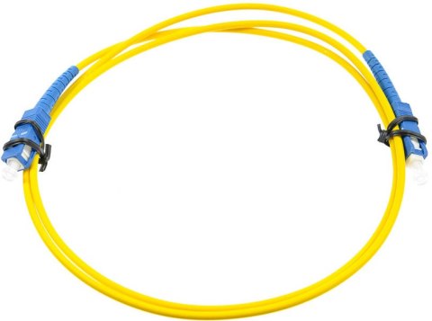 PATCHCORD ŚWIATŁOWODOWY SM SC/UPC-SC/UPC SIMPLEX 1m OEM PATCHCORD ŚWIATŁOWODOWY SM SC/UPC-SC/UPC SIMPLEX 1m OEM