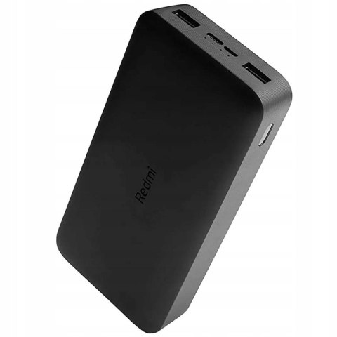 Powerbank Xiaomi 20000mAh Redmi 18W FastCharge Czarny XIAOMI Powerbank Xiaomi 20000mAh Redmi 18W FastCharge Czarny XIAOMI