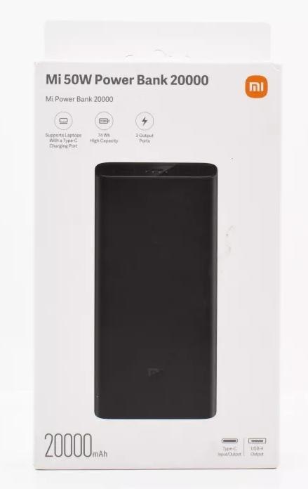 Powerbank Xiaomi 50W 20000 mAh XIAOMI Powerbank Xiaomi 50W 20000 mAh XIAOMI