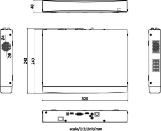 REJESTRATOR IP HIKVISION DS-7604NXI-K1(D)/Alarm4+1 HIKVISION