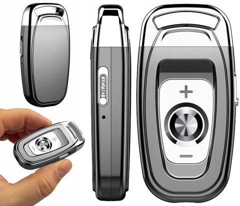 Ukryty Mini Dyktafon Kluczyk Brelok Klips 16GB HD LUXURY-GOODS Ukryty Mini Dyktafon Kluczyk Brelok Klips 16GB HD LUXURY-GOODS