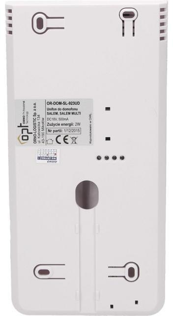 Unifon Orno OR-DOM-SL-923UD ORNO Unifon Orno OR-DOM-SL-923UD ORNO