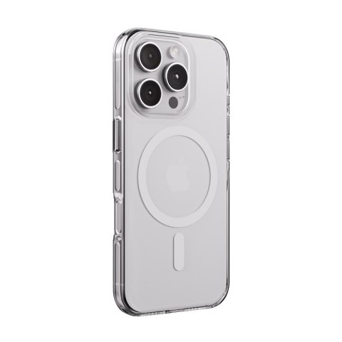 Crong Clear MAG Pro - Etui iPhone 16 Pro MagSafe (biały) Crong Clear MAG Pro - Etui iPhone 16 Pro MagSafe (biały)