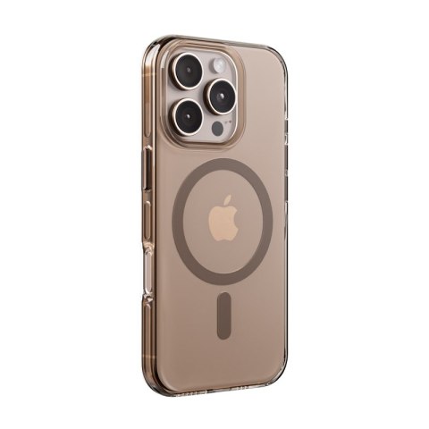 Crong Clear MAG Pro - Etui iPhone 16 Pro MagSafe (pustynny) Crong Clear MAG Pro - Etui iPhone 16 Pro MagSafe (pustynny)