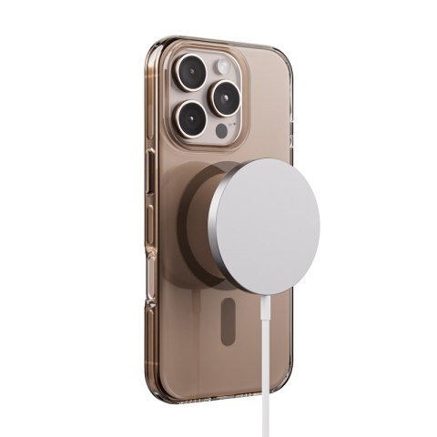 Crong Clear MAG Pro - Etui iPhone 16 Pro MagSafe (pustynny) Crong Clear MAG Pro - Etui iPhone 16 Pro MagSafe (pustynny)