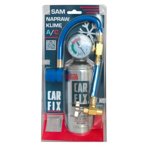 GAZ ZESTAW 5IN1 235G R134A AUTA 1995-2016 + PRZEWÓD CIŚN. GAZ ZESTAW 5IN1 235G R134A AUTA 1995-2016 + PRZEWÓD CIŚN.