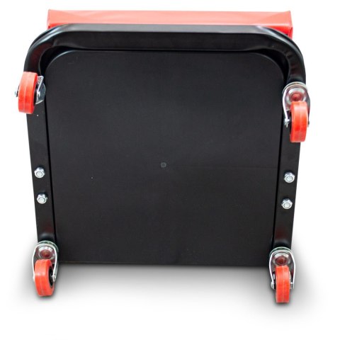 Mobilny stołek warsztatowy hoker taboret z półką 150kg Bituxx Mobilny stołek warsztatowy hoker taboret z półką 150kg Bituxx