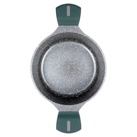 Garnek Granitowy z Pokrywką Gaz Indukcja NAVA 20 cm 2,4 L