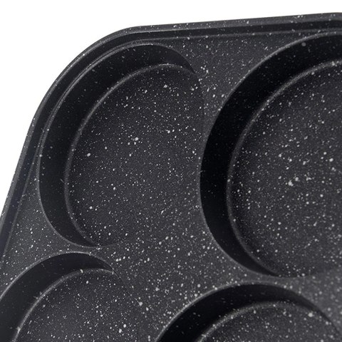 Patelnia do Smażenia Jajek Pancakes Granitowa na Gaz Indukcję ORION 22x22cm Patelnia do Smażenia Jajek Pancakes Granitowa na Gaz Indukcję ORION 22x22cm