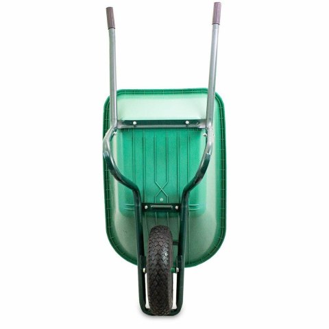 Taczka Ogrodowa/Budowlana Jednokołowa 100L 250kg Misa PVC Bituxx Taczka Ogrodowa/Budowlana Jednokołowa 100L 250kg Misa PVC Bituxx