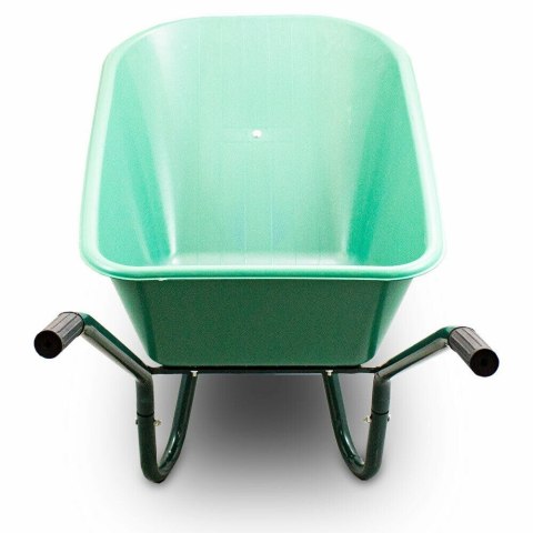Taczka Ogrodowa/Budowlana Jednokołowa 100L 250kg Misa PVC Bituxx Taczka Ogrodowa/Budowlana Jednokołowa 100L 250kg Misa PVC Bituxx