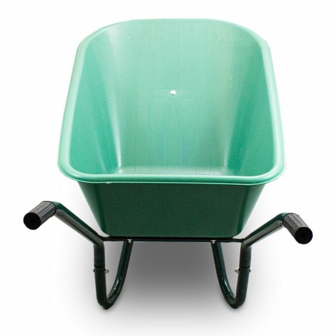 Taczka ogrodowa 100L 250kg misa PVC czarne koło PU Bituxx
