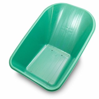 Zapasowa misa do taczki taczka 100L 250kg zielona Bituxx