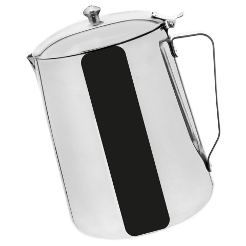 Dzbanek czajnik stalowy z pokrywką 2,3 l do kawy herbaty Dzbanek czajnik stalowy z pokrywką 2,3 l do kawy herbaty