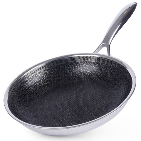 Patelnia stalowa nieprzywierająca premium COOKCELL HYBRYD 24 cm Patelnia stalowa nieprzywierająca premium COOKCELL HYBRYD 24 cm