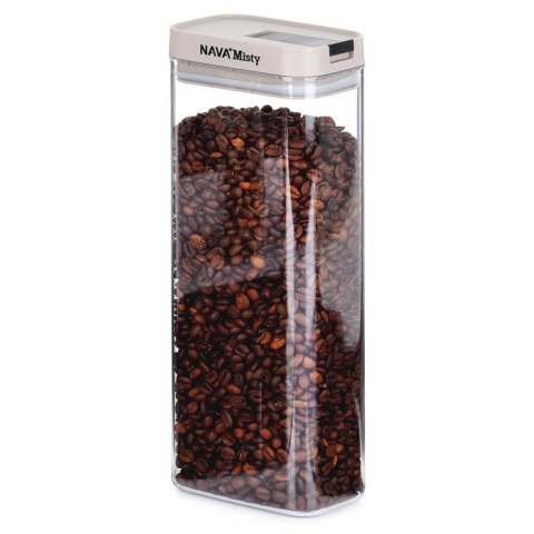 Pojemnik na Produkty Sypkie Żywność Hermetyczny Organizer NAVA 1,8 L Pojemnik na Produkty Sypkie Żywność Hermetyczny Organizer NAVA 1,8 L
