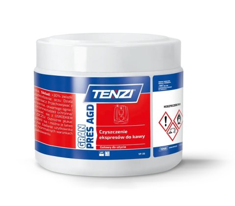 ŚRODEK DO CZYSZCZENIA EKSPRESÓW DO KAWY GRAN PRES AGD 0.5KG ŚRODEK DO CZYSZCZENIA EKSPRESÓW DO KAWY GRAN PRES AGD 0.5KG