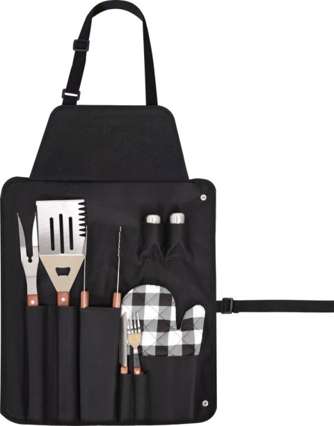 FARTUCH DO GRILLOWANIA Z AKCESORIAMI 8 SZTUK FARTUCH DO GRILLOWANIA Z AKCESORIAMI 8 SZTUK