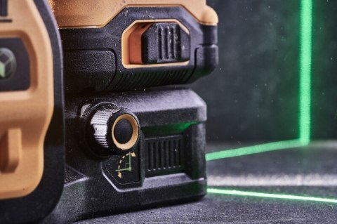 LASER LINIOWY 3-PŁASZCZYZNOWY 12/18V ZIE. WIĄZKA XR 1*2.0AH