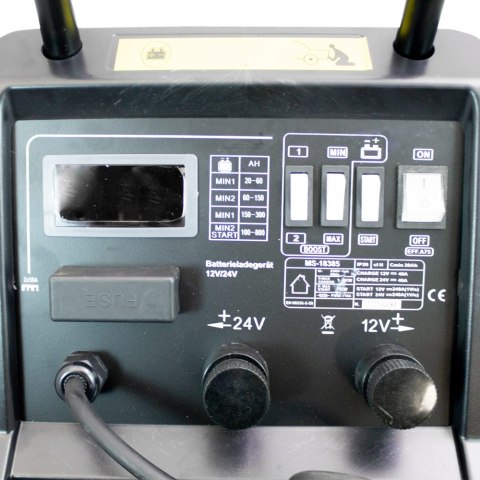 Prostownik akumulatorowy z rozruchem 12/24V Bituxx