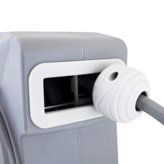 WĄŻ BĘBNOWY OGRODOWY AUTOMATYCZNY ZWIJAK 10M + PISTOLET BITUXX