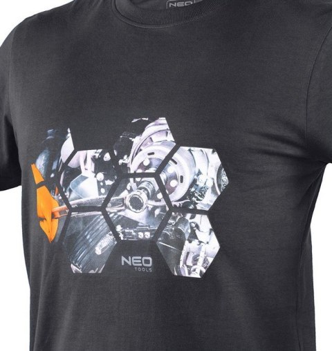T-SHIRT Z NADRUKIEM WARSZTAT ROZMIAR XXL