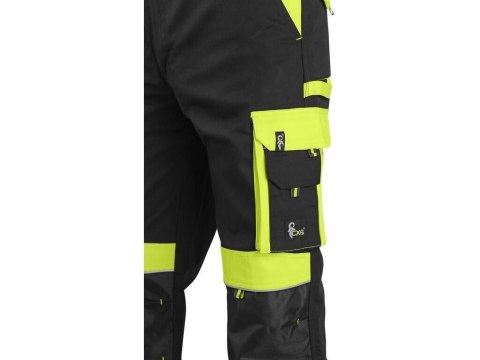 SPODNIE CXS DO PASA SIRIUS BRIGHTON CZARNO-ŻÓŁTE ROZM.48 SPODNIE CXS DO PASA SIRIUS BRIGHTON CZARNO-ŻÓŁTE ROZM.48