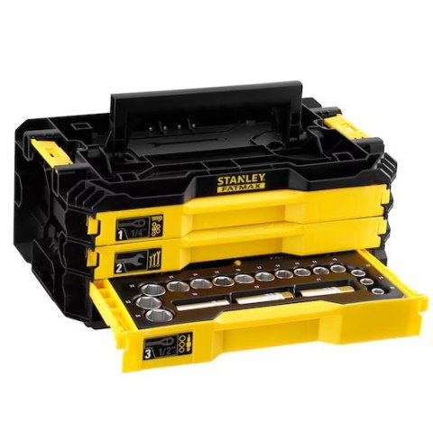 ZESTAW NARZĘDZIOWY PRO-STACK 1/4'' I 1/2'' 126SZT. ZESTAW NARZĘDZIOWY PRO-STACK 1/4'' I 1/2'' 126SZT.