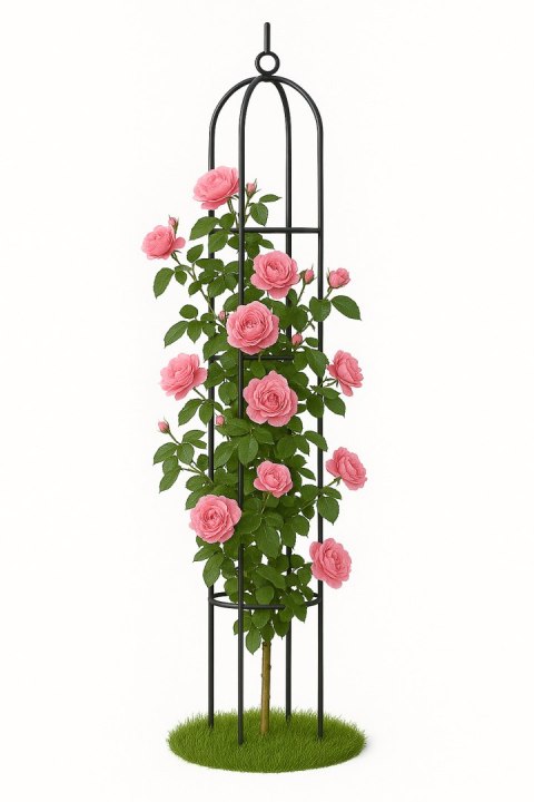 Metalowa pergola ogrodowa wspornik na róże 195cm BITUXX