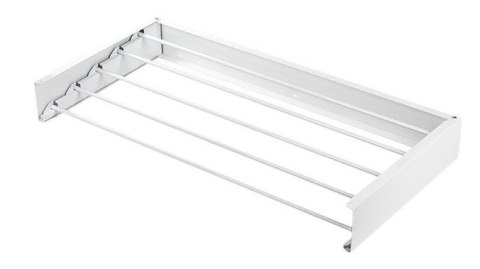 Suszarka na pranie Ścienna Składana METALOWA 80cm Wisząca Rozkładana mocna Suszarka na pranie Ścienna Składana METALOWA 80cm Wisząca Rozkładana mocna