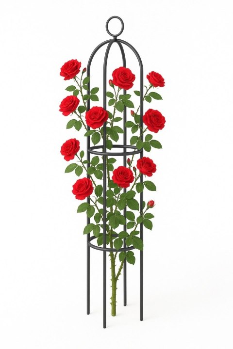 Metalowa pergola ogrodowa wspornik na róże 150cm BITUXX
