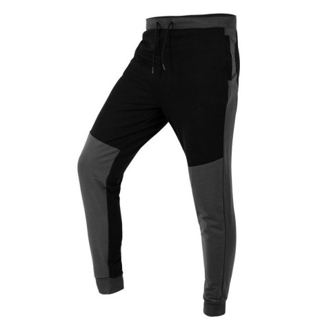 SPODNIE DRESOWE COMFORT, SZARO-CZARNE ROZMIAR L SPODNIE DRESOWE COMFORT, SZARO-CZARNE ROZMIAR L